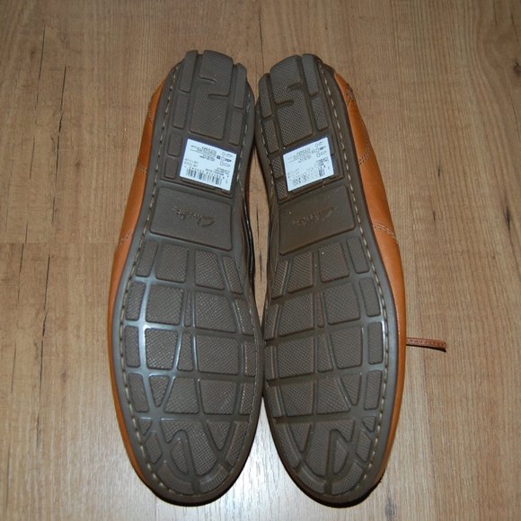 CLARKS Benero Edge Loafers Leather Shoes Size 11.5 main image 8